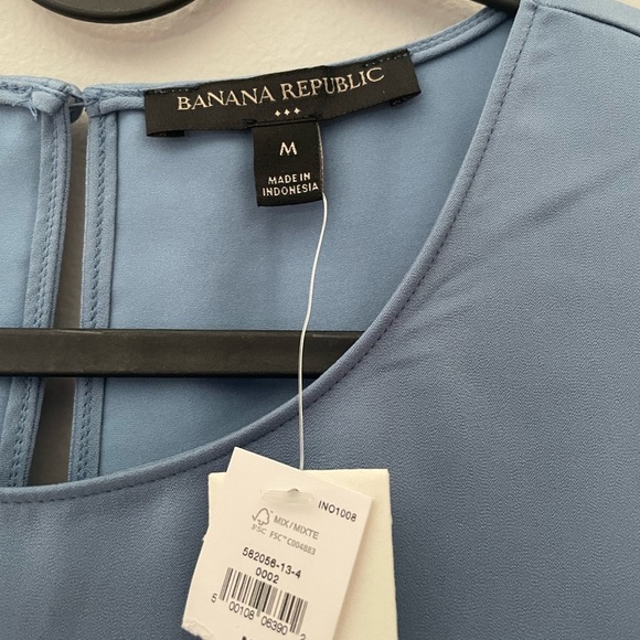NWT Banana Republic blue Tank size XS - Picture 3 of 5